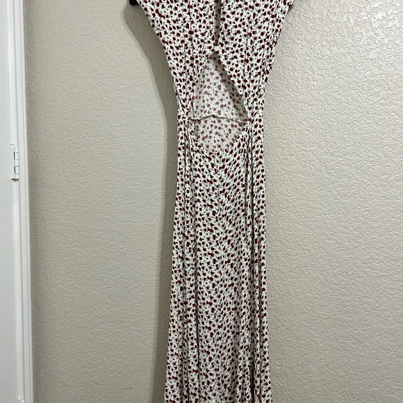 Reformation Gavin Dress Cream Marion Rose Print Size 4 - Picture 7 of 8